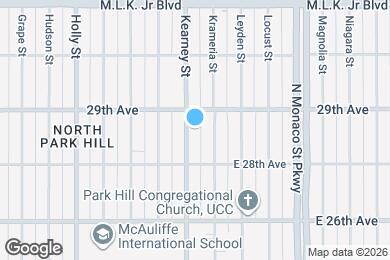 Map image of the property - 2860 Kearney St