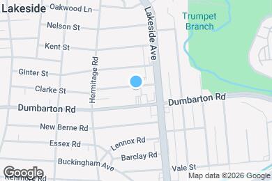 Map image of the property - 2105 Clarke St