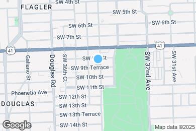 Map image of the property - 3401 SW 9th Ter