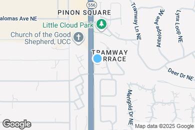 Map image of the property - 1808 Tramway Terrace Loop NE