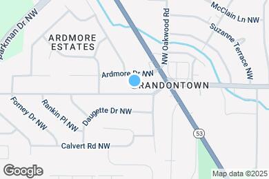 Map image of the property - 4610 Rutledge Dr NW
