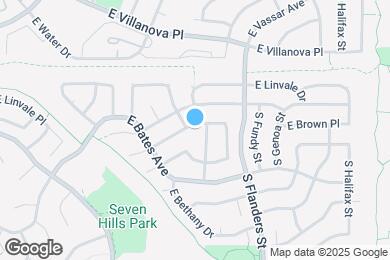 Map image of the property - 19430 E Brown Dr