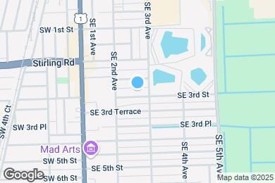 Map image of the property - 225 SE 3rd St