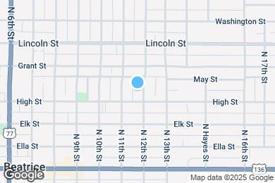 Map image of the property - 409 N 12th St
