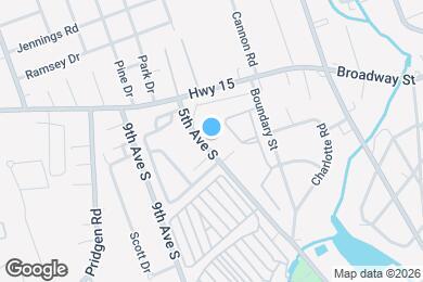Map image of the property - 914 5th Ave S