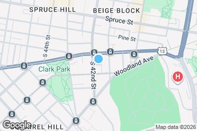 Map image of the property - 517 S 42nd St