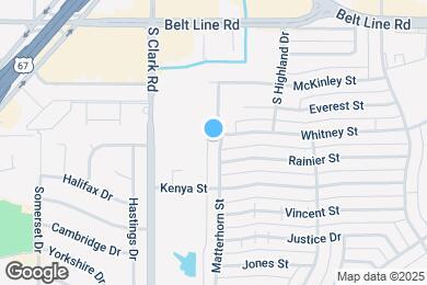 Map image of the property - 304 Matterhorn St