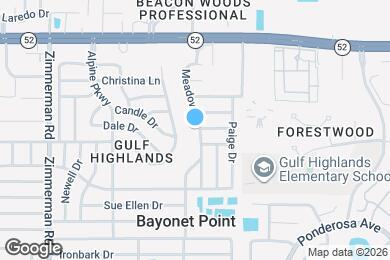 Map image of the property - 11725 Meadow Dr