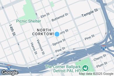 Map image of the property - 2732 Harrison St