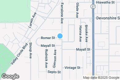 Map image of the property - 10141 Farralone Ave