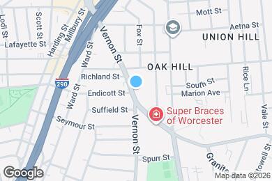 Map image of the property - 61 Vernon St