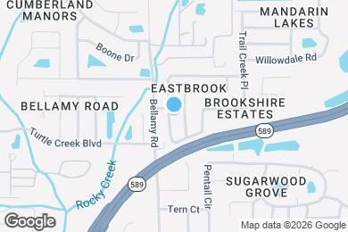 Map image of the property - 14925 Redcliff Dr