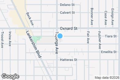 Map image of the property - 5914 Tujunga Ave