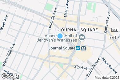 Map image of the property - 812 Pavonia Ave
