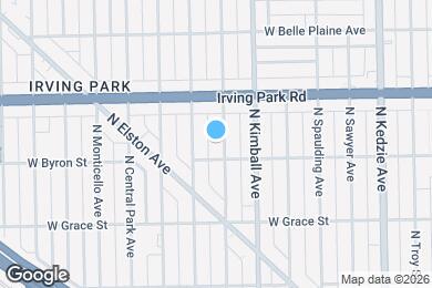 Map image of the property - 3910 N Bernard St