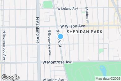 Map image of the property - 4513 N Clark St