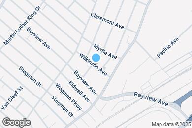 Map image of the property - 72 Arlington Ave