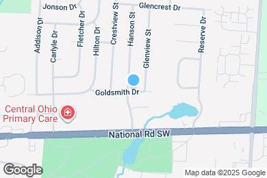 Map image of the property - 8210 Goldsmith Dr