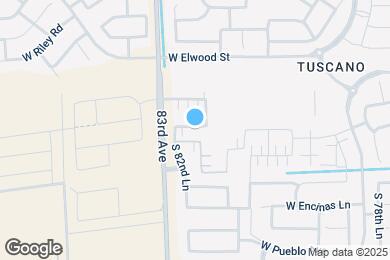 Map image of the property - 8221 W Albeniz Pl