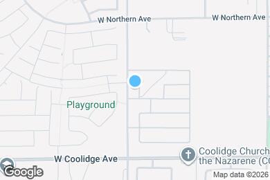 Map image of the property - 110 Cholla St