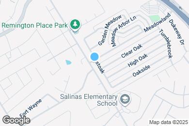 Map image of the property - 550 Westoak