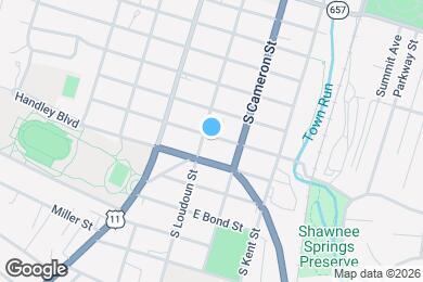 Map image of the property - 5 E Pall Mall St