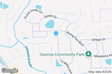 Map image of the property - 1177 La Mesa Ave