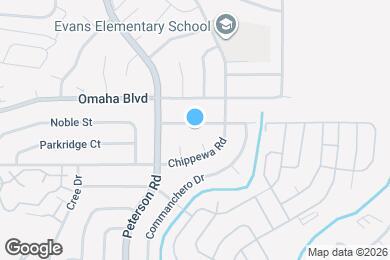 Map image of the property - 7075 White Mountain Dr