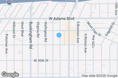 Map image of the property - 2833 S Victoria Ave