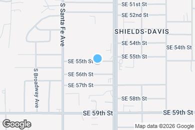 Map image of the property - 112 SE 55th St