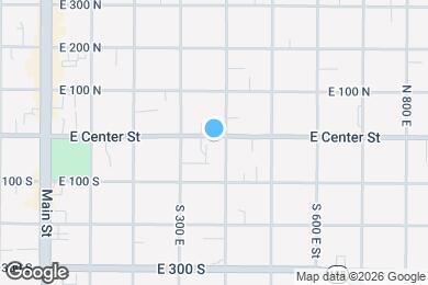 Map image of the property - 378 E Center St