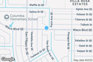 Map image of the property - 1420 Waco Blvd SE