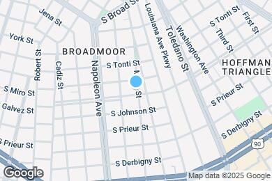 Map image of the property - 4201 S Galvez St
