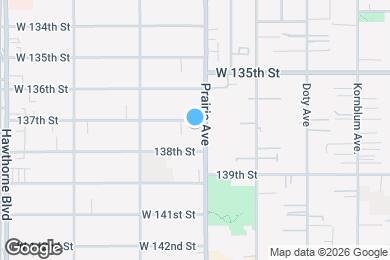 Map image of the property - 4016 W. 137th St.
