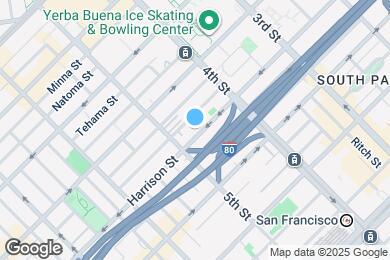 Map image of the property - 870 Harrison St