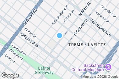 Map image of the property - 921 N Miro St
