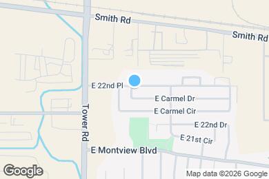 Map image of the property - 18854 E 22nd Pl