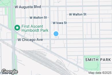 Map image of the property - 2738 W Chicago Ave