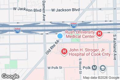 Map image of the property - 1919 W Ogden Ave