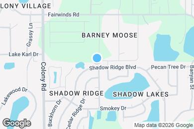 Map image of the property - 12231 Shadow Ridge Blvd