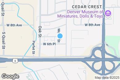 Map image of the property - 676 Moore St