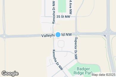 Map image of the property - Portage Townhomes