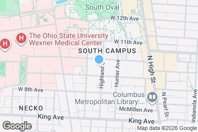 Map image of the property - 1567 Highland St