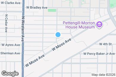 Map image of the property - 406 N Glenwood Ave