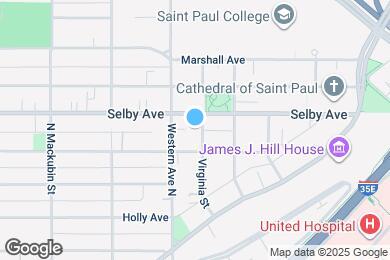 Map image of the property - Virginia Apartments