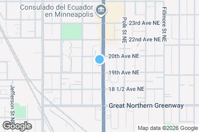 Map image of the property - Monroe Village Senior Apartments