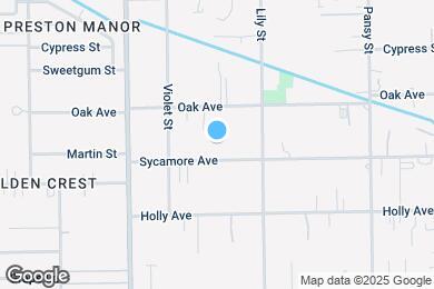Map image of the property - Sycamore Flats