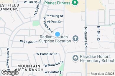 Map image of the property - 16502 N 158th Ave