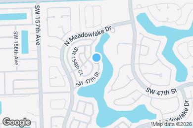 Map image of the property - 4668 SW 153rd Ct