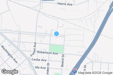 Map image of the property - 2621 Park Ave